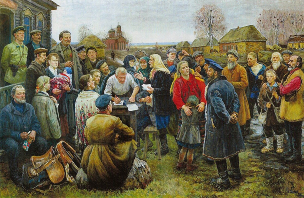 Сысоев Николай Александрович (1918–2001). «Коллективизация» (1957–2000) «Коллективизация» (1957–2000). Сысоев Николай Александрович (1918–2001)